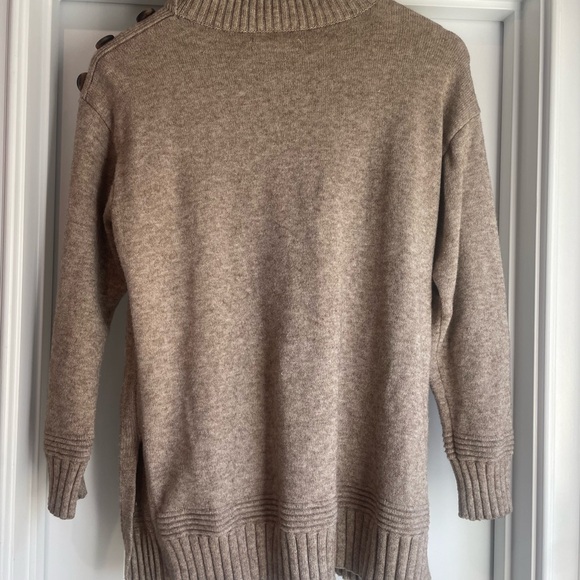 Anthropologie | Women’s Mock Neck Tunic Sweater - Picture 10 of 10